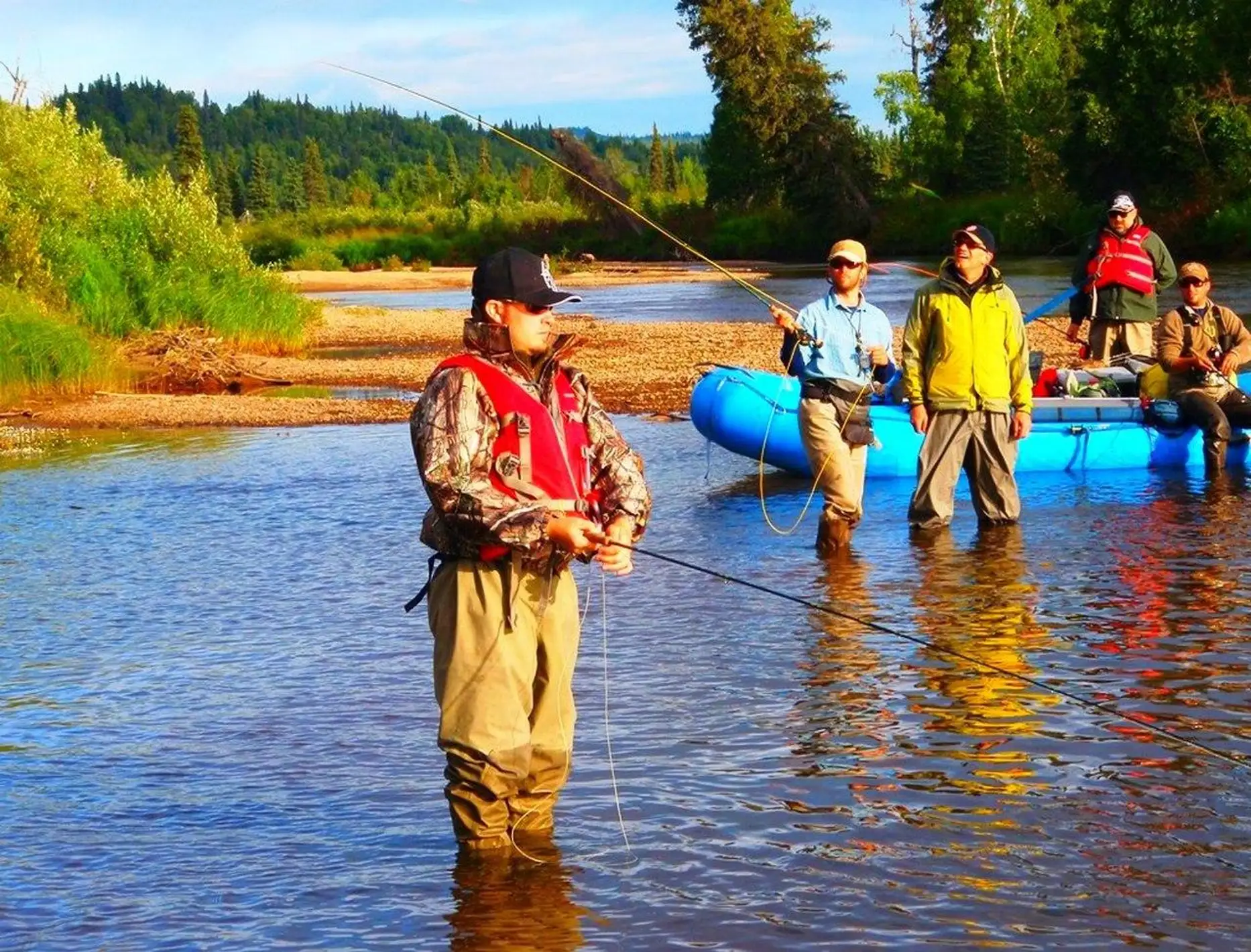 Fishing in Fairbanks summer