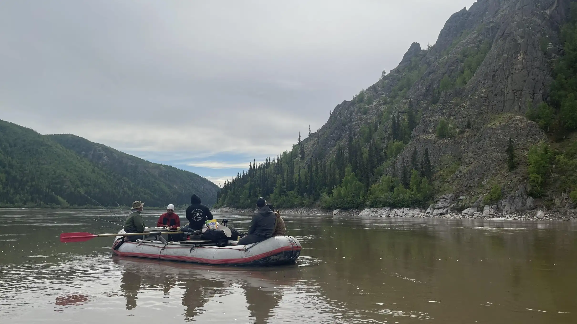 Family enjoying Fairbanks outdoor activities
